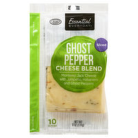 Essential Everyday Cheese Blend, Ghost Pepper, Sliced, 10 Each