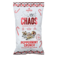 SWEET CHAOS Kettle Corn, Handmade, Peppermint Crunch, 5.5 Ounce