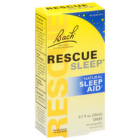 Bach Original Flower Remedies Rescue Sleep Sleep Aid, Natural, Spray, 0.7 Fluid ounce