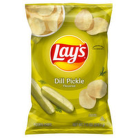 Lay's Potato Chips, Dill Pickle Flavored, 7.75 Ounce