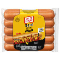 Oscar Mayer Franks, Beef, Classic, 15 Ounce