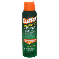 Cutter Backwoods Insect Repellent, Dry, Sweat-Resistant, 4 Ounce