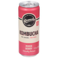 Remedy Kombucha, Mixed Berry, 11 Fluid ounce