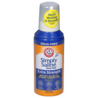 Arm & Hammer Nasal Mist, Simply Saline, Extra Strength, 4.6 Ounce