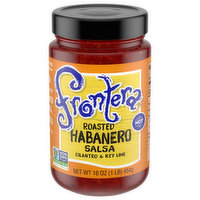 Frontera Salsa, Roasted Habanero, Hot, 16 Ounce