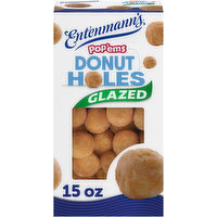 Entenmann's Pop'ems Glazed Donut Holes, 15 Ounce