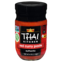 Thai Kitchen Red Curry Paste, Hot, Authentic, 4 Ounce