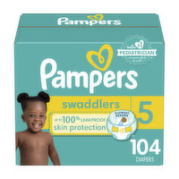 Pampers Swaddlers Swaddlers Diaper Size 5, 104 Each