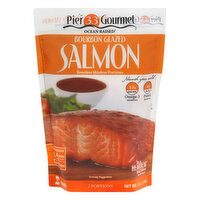 Pier 33 Gourmet Salmon, Bourbon Glazed, 2 Each