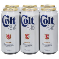 Colt 45 Beer, Original, 6 Each