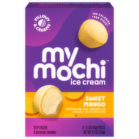 My/Mochi Ice Cream, Sweet Mango, 6 Each