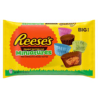 Reese's Peanut Butter Cups, Miniatures, Big, 17.1 Ounce