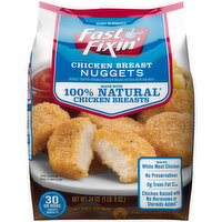 FAST FIXIN' Chicken Breast Nuggets, 24 oz (Frozen), 24 Ounce