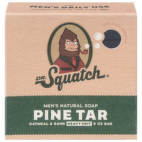 Dr. Squatch Natural Soap, Pine Tar, Men's, 5 Ounce