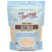 Bob's Red Mill Hot Cereal, High Fiber, Oat Bran, 18 Ounce