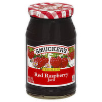 Smucker's Jam, Red Raspberry, Seedless, 18 Ounce