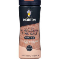Morton Pink Salt, Himalayan, Coarse, 17.6 Ounce