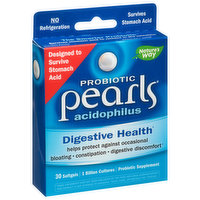 Nature's Way Pearls Probiotic Supplement, Acidophilus, Softgels, 30 Each