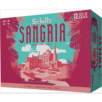 Schell's Sangria 12 Pack Cans, 12 Ounce
