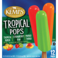 Kemps Tropical Pops, 12 Each