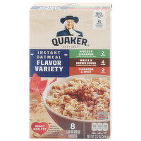 Quaker Oatmeal, Instant, Flavor Variety, 10 Each