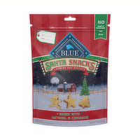 Blue Buffalo Santa Snacks Natural Dog Treat Biscuits, Oatmeal & Cinnamon, 11 Ounce