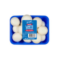 Giorgio Fresh White Mushrooms, 1 Pound