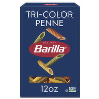 Barilla Penne, Tri-Color, 12 Ounce