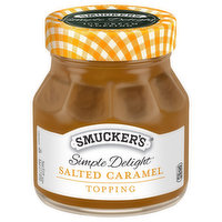 Smucker's Simply Delight Topping, Salted Caramel, 11.5 Ounce