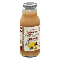 Lakewood Juice, Organic, Pure Lemon, 12.5 Ounce