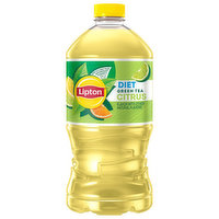 Lipton Green Tea, Diet, Citrus, 64 Fluid ounce