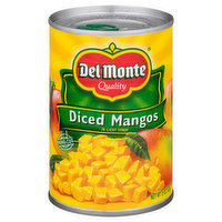 Del Monte Mangos, in Light Syrup, Diced, 15 Ounce