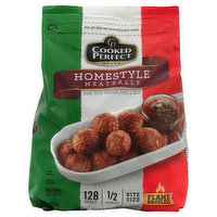 Cooked Perfect Meatballs, Homestyle, Bite Size, 64 Ounce