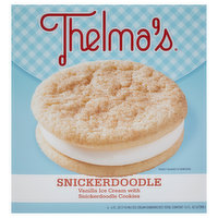 Thelma's Ice Cream Sandwiches, Snickerdoodle, 4 Each