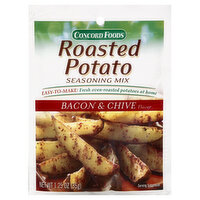 Concord Foods Seasoning Mix, Roasted Potato, Bacon & Chive Flavor, 1.25 Ounce