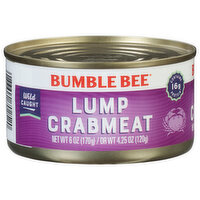 Bumble Bee Crabmeat, Lump, 6 Ounce