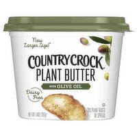 Country Crock Plant Butter, with Olive Oil, Dairy Free, 14 Ounce
