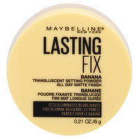 Maybelline Lasting Fix Transluscent Setting Powder, Banana, 0.21 Ounce