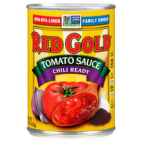 Red Gold Tomato Sauce, Chili Ready, 15 Ounce