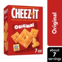 Cheez-It Cheese Crackers, Original, 7 Ounce