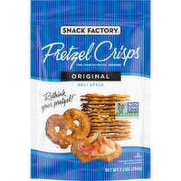 Snack Factory® Original Pretzel Crisps, 7.2 Ounce