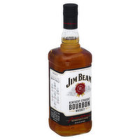 Jim Beam Whiskey, Kentucky Straight Bourbon, 1 Litre