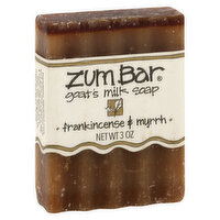 ZUM BAR Soap, Goat's Milk, Frankincense & Myrrh, 3 Ounce