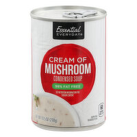 ESSENTIAL EVERYDAY Condensed Soup, Cream of Mushroom, 98% Fat Free, 10.5 Ounce