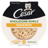 Cesar Wholesome Bowls Canine Cuisine, Chicken Recipe, 3 Ounce