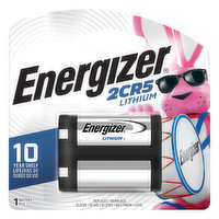 Energizer Battery, Lithium, 2CR5, 1 Each