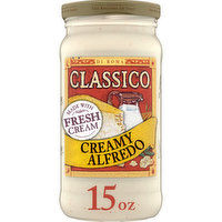 Classico Creamy Alfredo Pasta Sauce, 15 Ounce