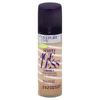 CoverGirl + Olay Simply Ageless Liquid Foundation, 3-in-1, Medium Beige 242, 1 Ounce