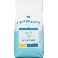 Cameron's Coffee, Smooth, Ground, Light Roast, Breakfast Blend, 32 Ounce
