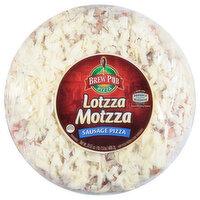 Brew Pub Pizza Lotzza Motzza Pizza, Sausage, 23.57 Ounce